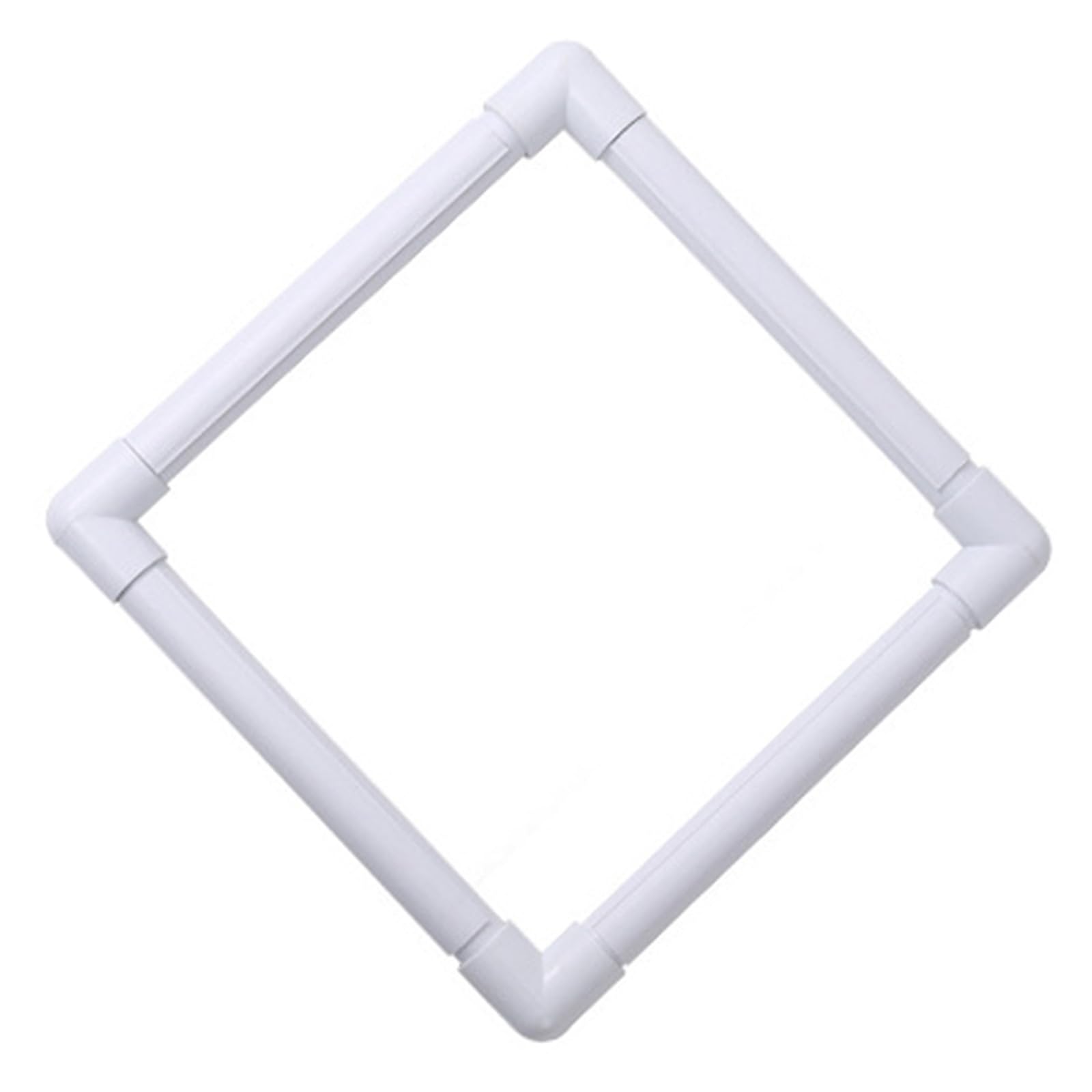 Portable Clip on Embroidery Hoop Frame Stitching for Decorative Embroidery Pattern Needlework Crafting Portable