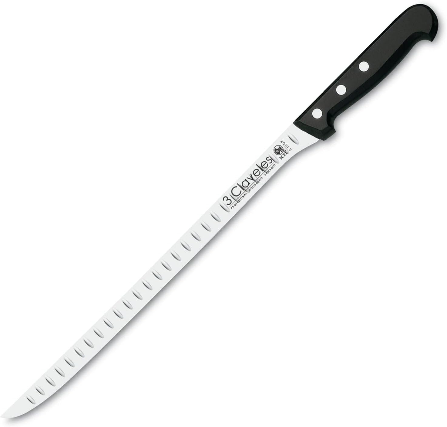 MORDELIF 3 Claveles Sandwich Knife with Kullen 3 Claveles 24 cm