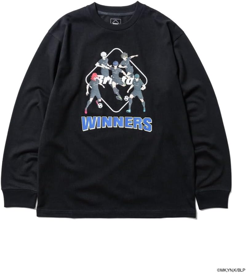 FCRB 24AW BLUE LOCK WINNERS LS TEE 缶バッジ ブルーロック アイ