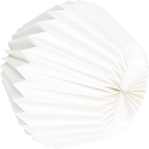 Miniatura 4 de NOLITOY 2 unids hecho a mano linterna de papel pantalla moderna simple cubierta de luz decorativa para decoración del hogar fácil almacenamiento