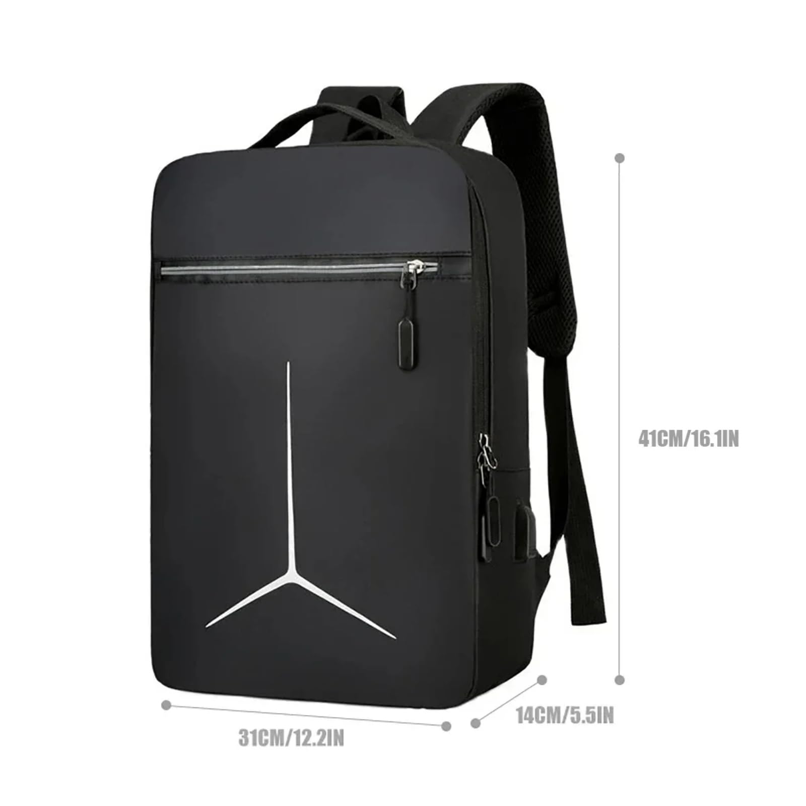 Mochila escolar Uomini Eva Hard Shell Zaino per Laptop, Intelligente Antifurto Impermeabile con Porta, di Viaggio Affari Moda