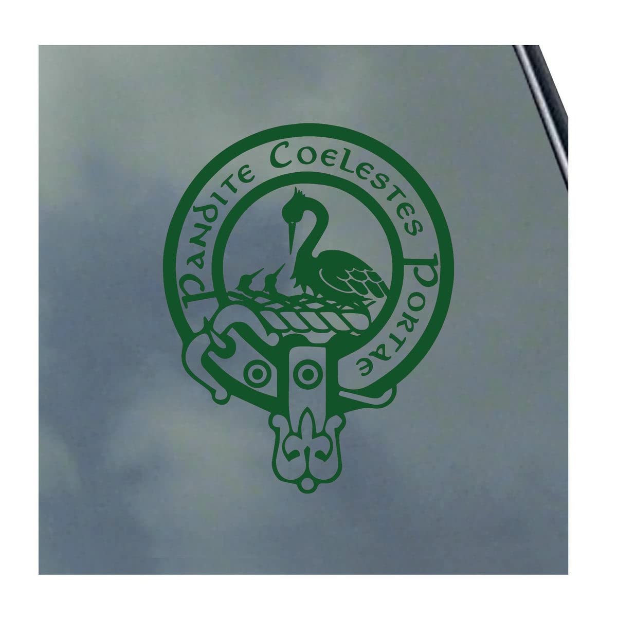 Gibbs (Gibson) Scottish Clan Vinyl Sticker Decal Tartan with Banner Option Family