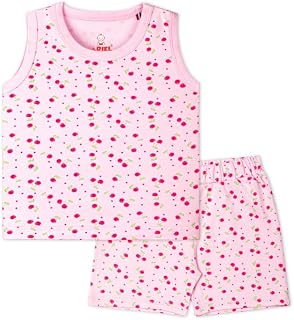 ARIEL Printed Cotton Vest with Shorts for Baby Boys & Girls Price In India