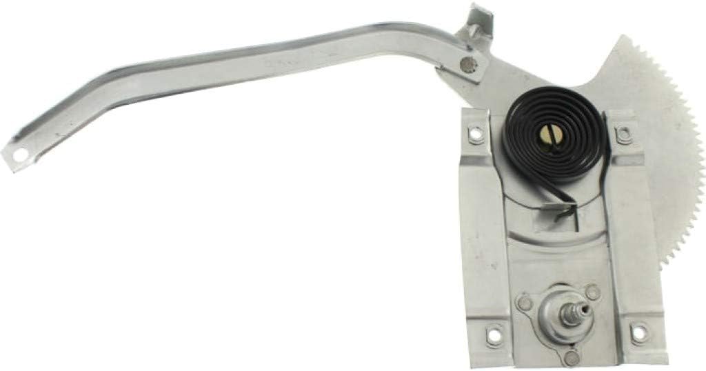 KarParts360 for Ford Mustang Front Window Regulator 1964 1965 1966 Passenger Side | Manual Crank Type | w/Metal Screw | FO1351103 | C5ZZ6523202B