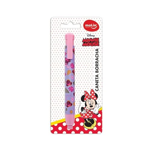 Caneta Borracha Minnie - Blister com 1 Unidade