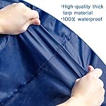 Mattress Bags for Moving and Storage Queen Size, Waterproof Mattress Cover for Moving with Heavy Duty Handles, Strong Zipper, Reusable Mattress Storage Bag, Moving Supplies & Moving Bags - Image 3