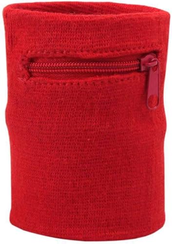 Miniatura 6 de Suddora Bolsa de muñeca con cremallera - Banda para el sudorcartera para llaves, identificación, tarjetas, dinero en efectivo