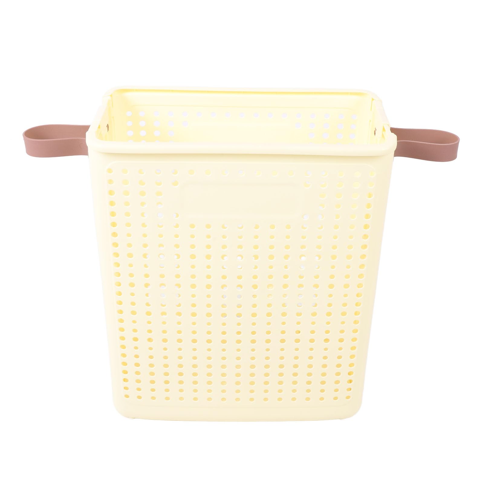Cesto Portabiancheria Sottile Pieghevole Elegante Salvaspazio in Plastica PP per Angoli Stretti, Bagno, Camera da Letto (Niente ruote)