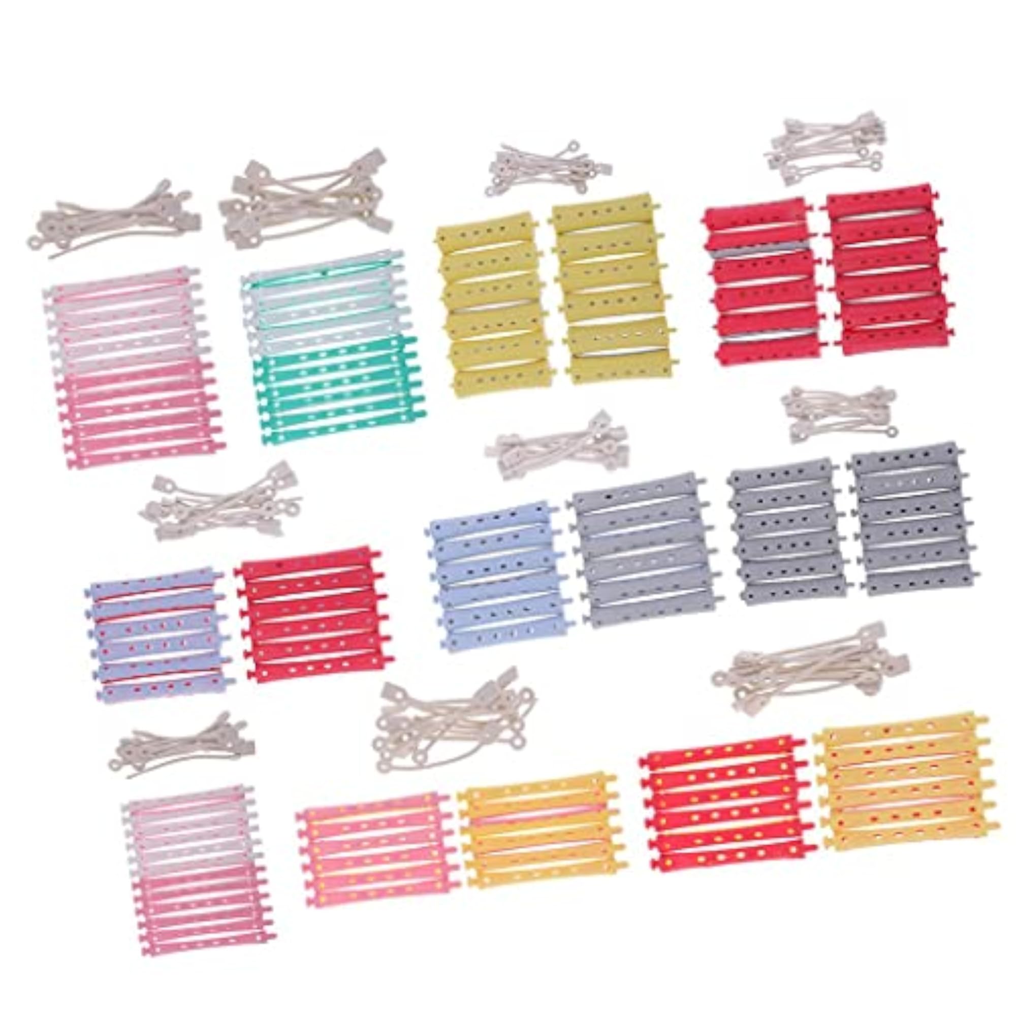 Hair Curler Clamps 12pcs Set for DIY Hair Styling