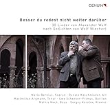 wolf gedicht kindergarten  Besser du redest nicht weiter darüber - 30 Liedervon Alexander Wolf nach Gedichten von Wolf Wiechert