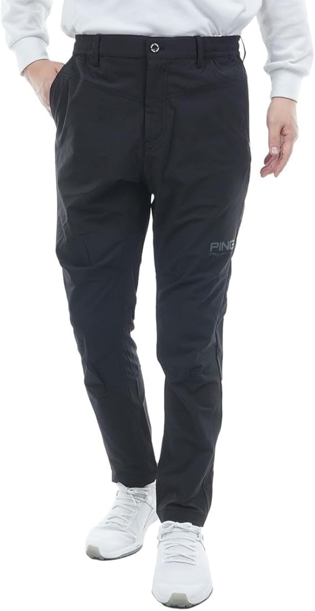 Amazon | [ピン アパレル] メンズ 撥水 テーパードパンツ (全方向