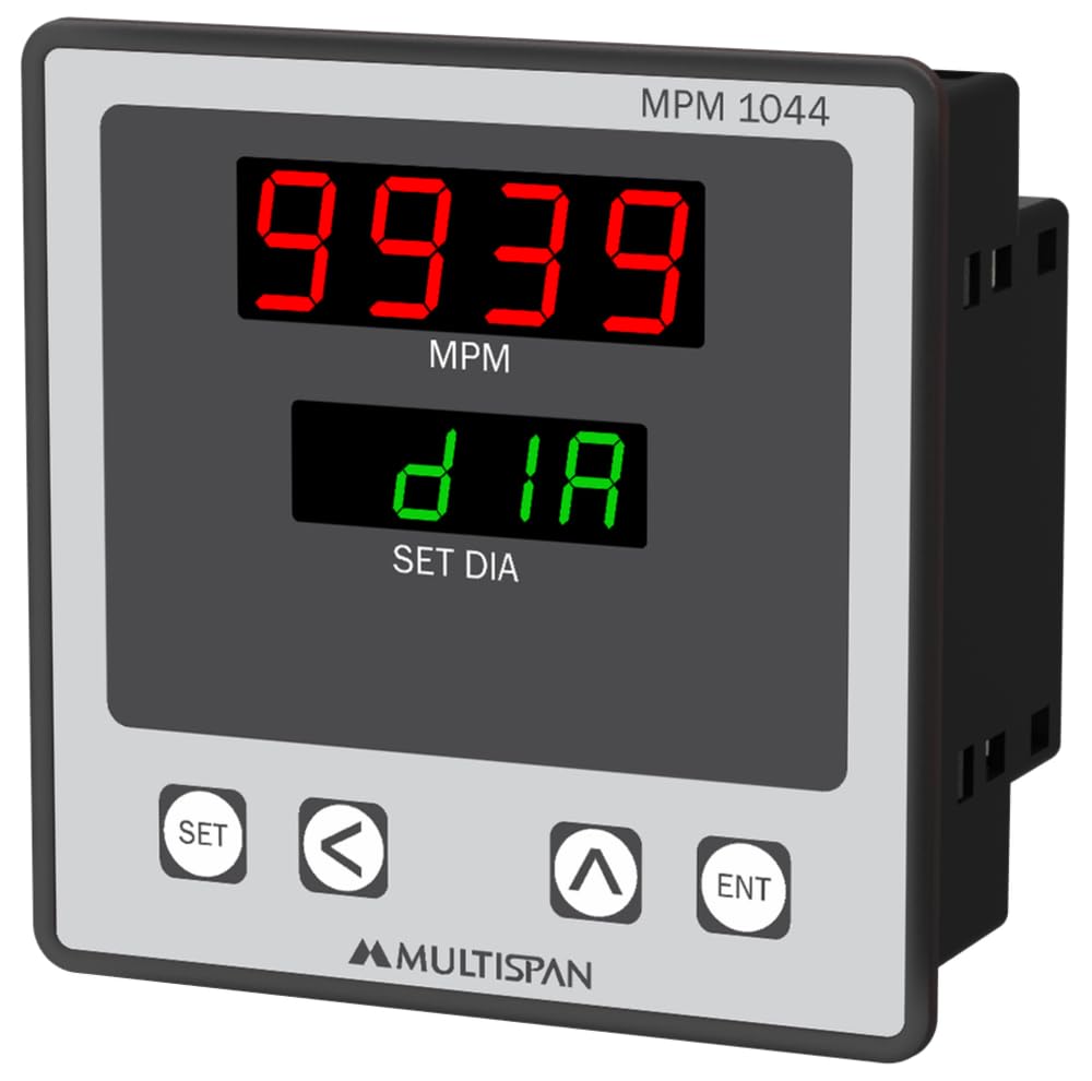 Multispan MPM-2044 100-250V AC MPM Indicator 72 X 72 X 85