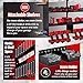 Large Power Tool Organizer Wall Mount, With Attachable Shelves - Garage Storage System, Heavy Duty 4-Tier Rack Holds 12 Drills – Screw Holder Accessories, Utility Shelf for Workshop Organization