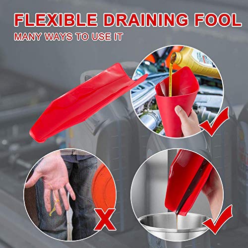 Reviews for Cyantor Flexible Draining Tool Funnel Flexible Oil Draining
