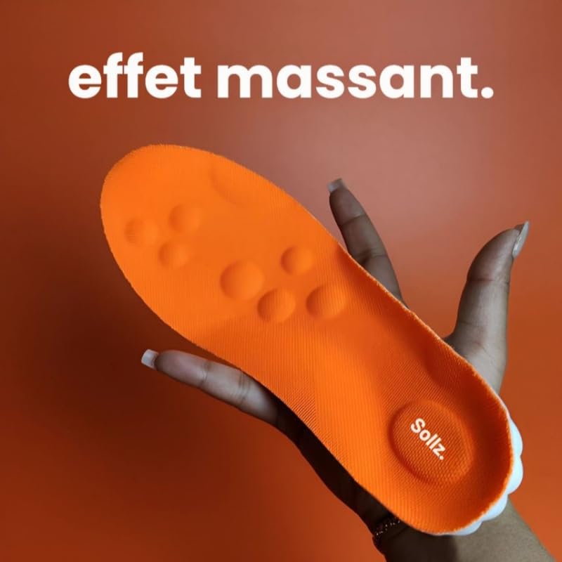 stepsia Semelles orthopédiques anti-douleurs pour Confort Femme et Homme - Semelles Orthopédiques Mémoire de Forme Amortissantes Respirantes Anti - Odeur et Transpiration