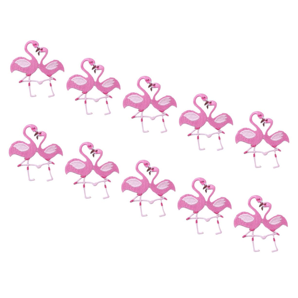 Housoutil 5 Set Toppe Termoadesive Ricamate Per Abbigliamento Da Patches Per Cucire E Stirare Per Vestiti E Progetti Fai Da Te Decorativi 10 Pezzi * 5