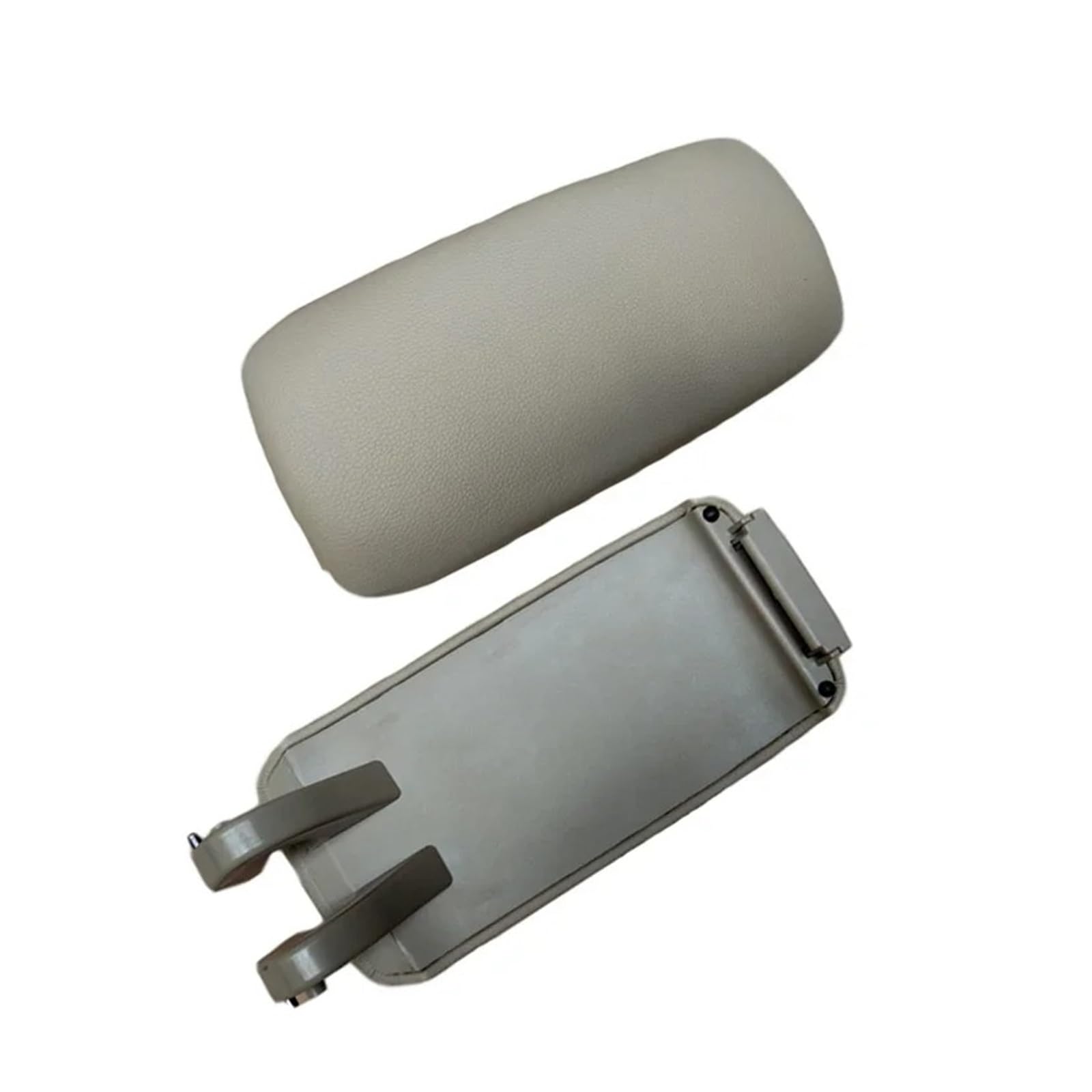 Car Interior Sticker Center Console Armrest Lid Cover for A3 for 8P 2003-2012 8P0864245P8E1 Accessories(Beige)