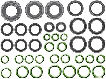 Replacement A/C System O-Ring and Gasket Kit Compatible with 1997-2005 Chevrolet Venture