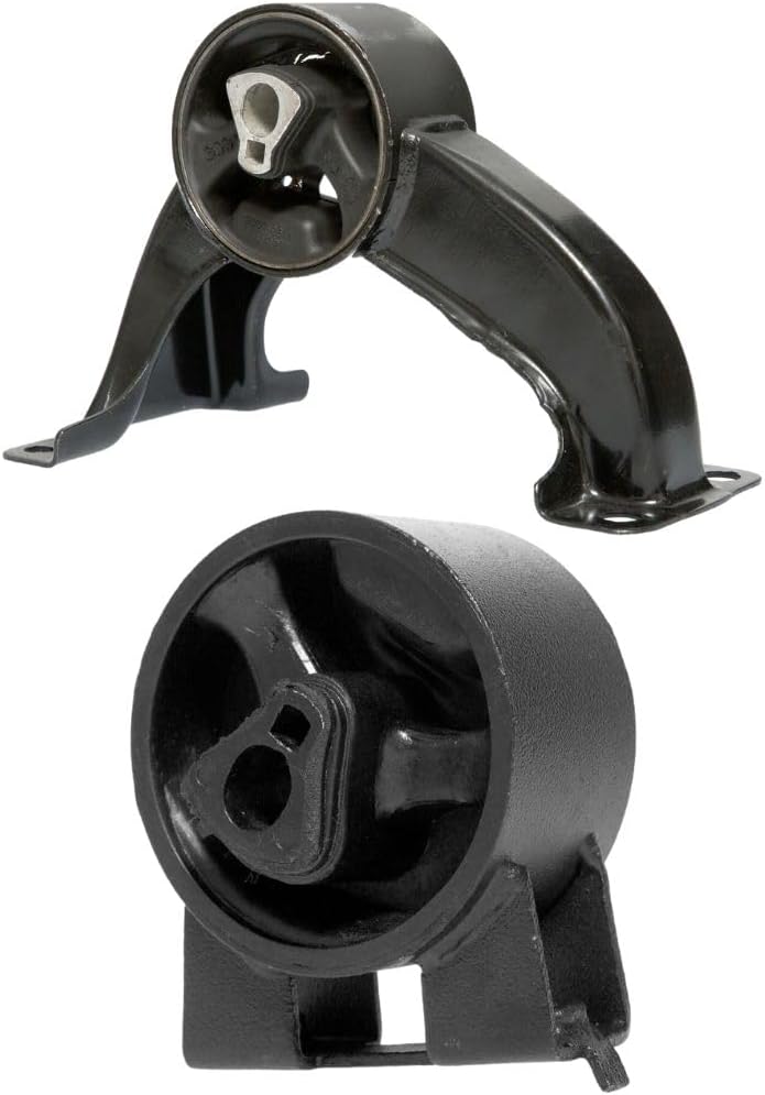 Motor & Transmission Mount Set 2PCS, Fits for Chrysler 200, Sebring & Dodge Avenger 2.4L, 2.7L, 3.5L - Perfect Replacement for 3152 A5420, 3155 A5465 - Enhance Engine Stability