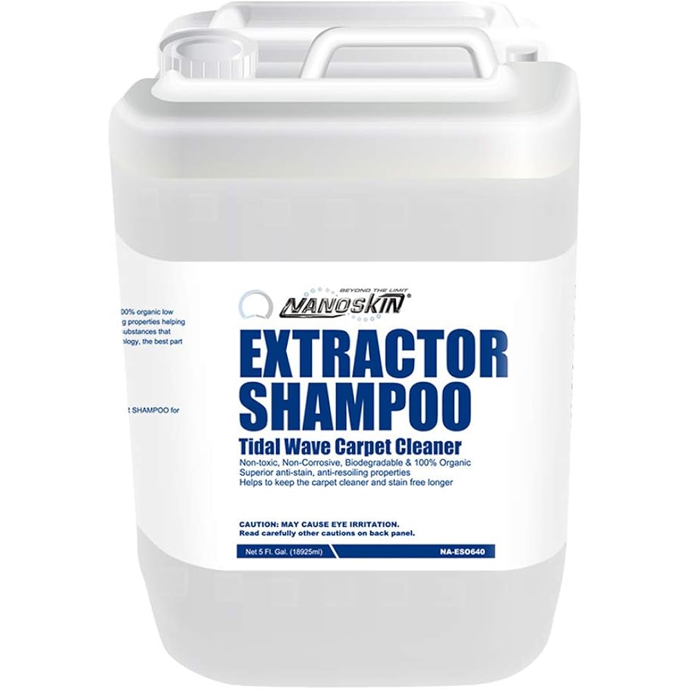11/mo Finance Nanoskin EXTRACTOR SHAMPOO Low Foaming Carpet Cleaner