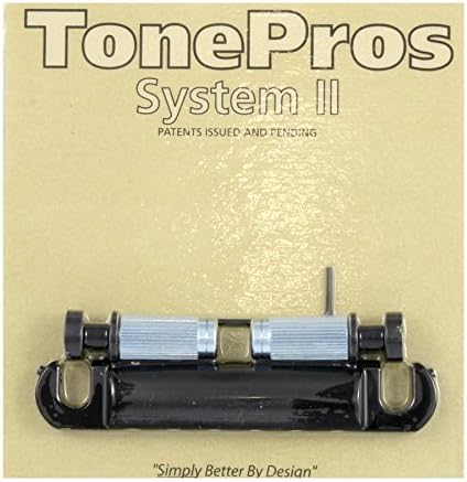 TonePros T1ZS-B Locking Stop Tailpiece