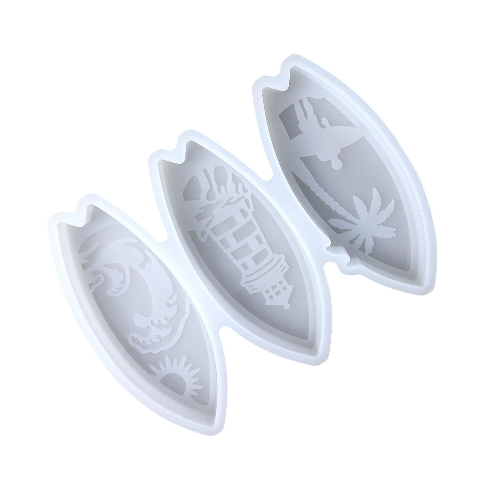 Kalttoy Multipurpose Surfboard Silicone Craft Cement Plasters Molding Tool Easy Releases Project Silicone Surfboard