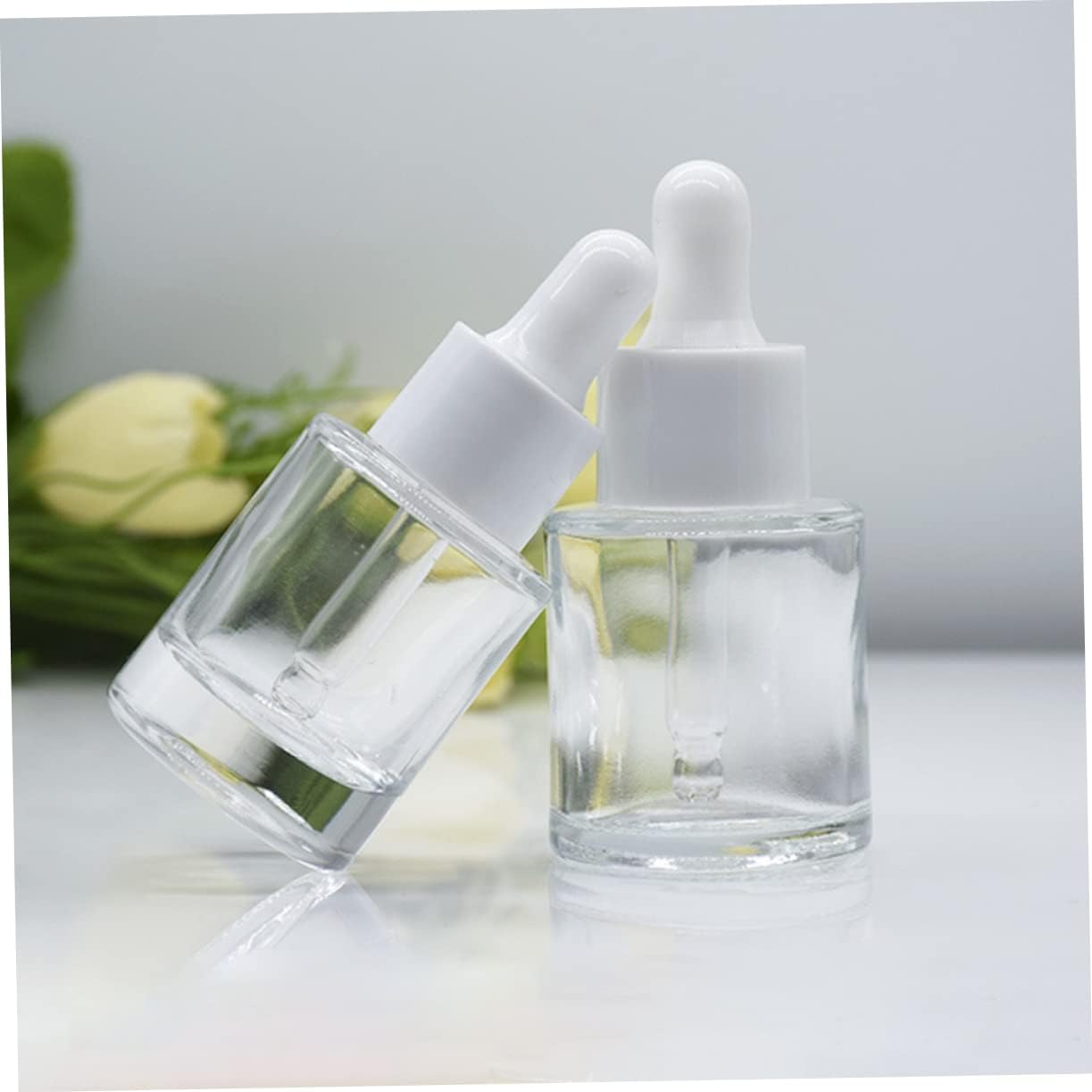 10pcs Essential Oil Bottles Glass Dropper Bottles for Liquid Refillable