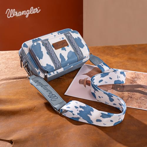 Image of Wrangler Crossbody Bag for Women Western Cowgirl Crossbody Purses with Guitar Strap