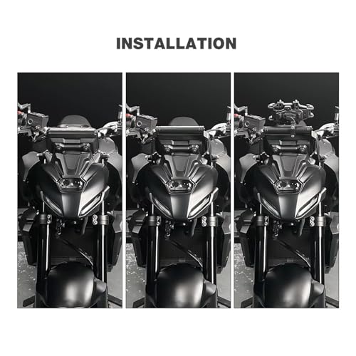 Support GPS guidon MT-07 2025+ évite les vibrations du téléphone