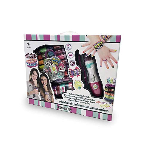 Tachan- TEJEDORA DE Pulseras DE Goma Deluxe, de 10 a 18 años, Multicolor (736T00393)