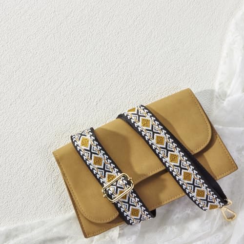 Image of TANOSII Wide Purse Strap Adjustable Replacement Shoulder Crossbody Strap Handbag Strap