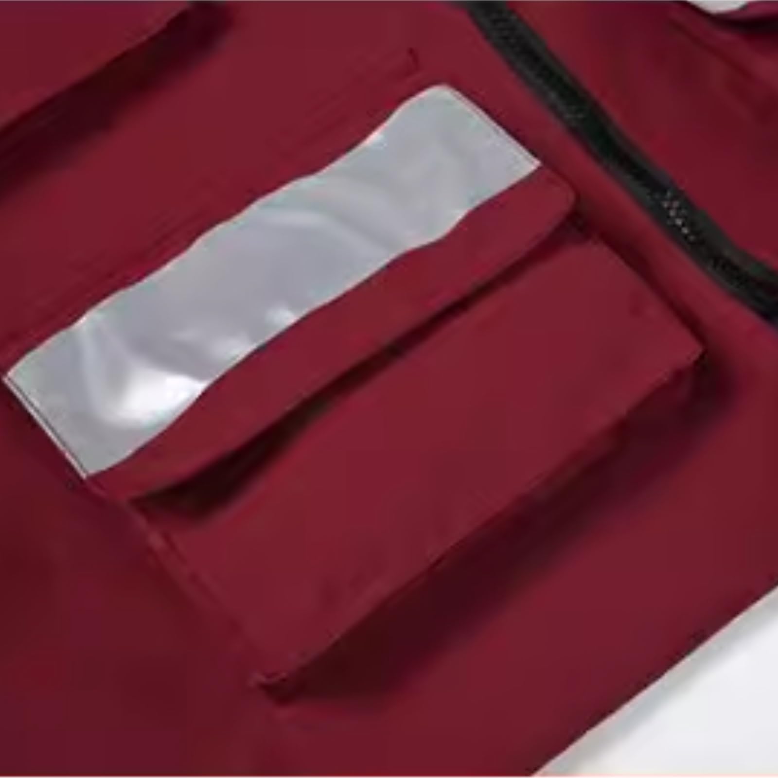 Chaleco Reflectante Sin Mangas con Múltiples Bolsillos For Trabajo Y Seguridad Al Aire Libre