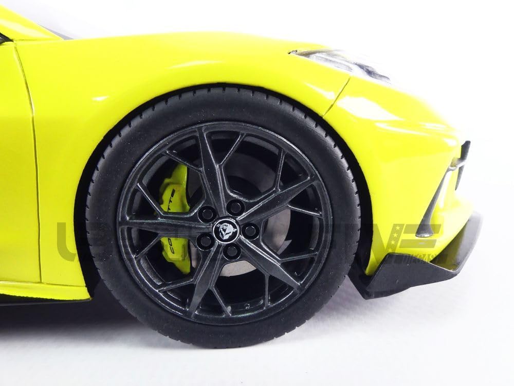 TOP SPEED- Collezione Auto in Miniatura, Colore Accelerate Yellow, TS0389
