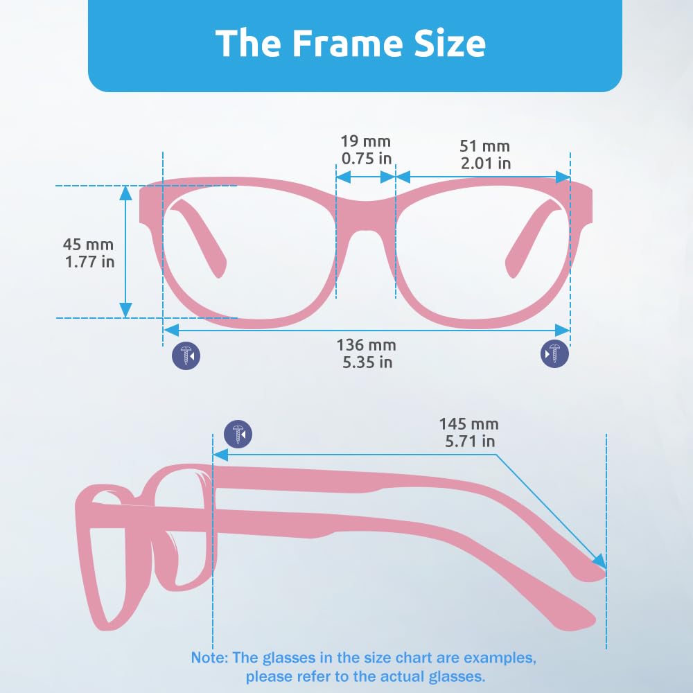 Firmoo Gafas para Ordenador Anti luz Azul,Evita la Fatiga Ojos, Gafas PC UV Luz Filtro Protección Azul Mujer Hombre para Antifatiga