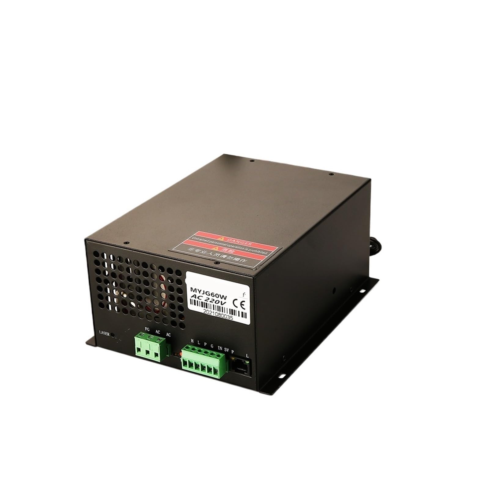 Alimentation 60W MYJG-60W 220V transformateur haute tension pour gravure laser CO2 K40