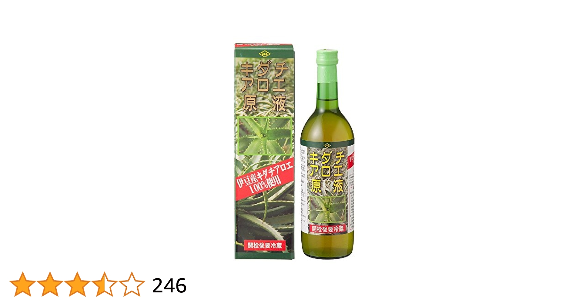 Amazon | 国産 キダチアロエ原液 720ml | アサヒ | アロエベラ