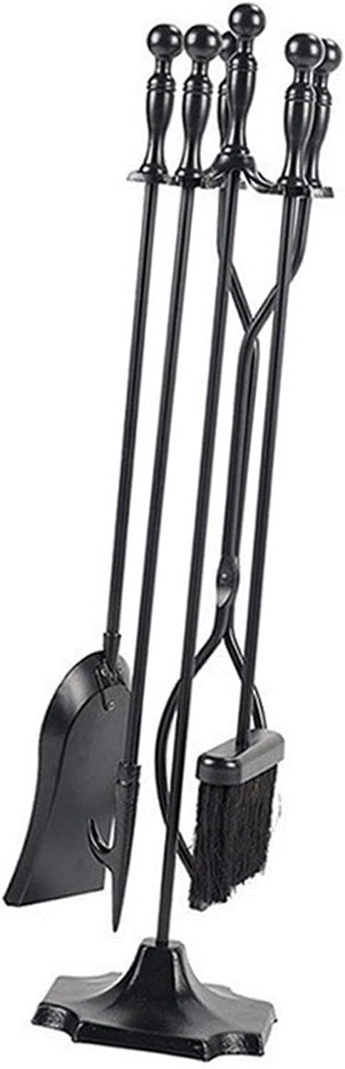 Fireplace Tools Set Fire Tool Set Outdoor Stand Stable Base Iron Fireside Accessories