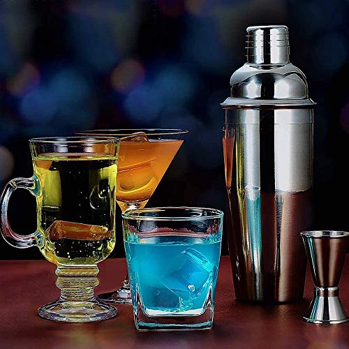 Cocktail Set 25 oz / 750 ml, Cocktail Shaker Edelstahl Cocktail Shaker Mixer Eingebautes Barkeeper Sieb mit Messbecher… - Image 8