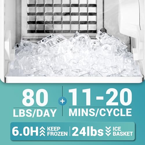 EUHOMY Under Counter Ice Maker