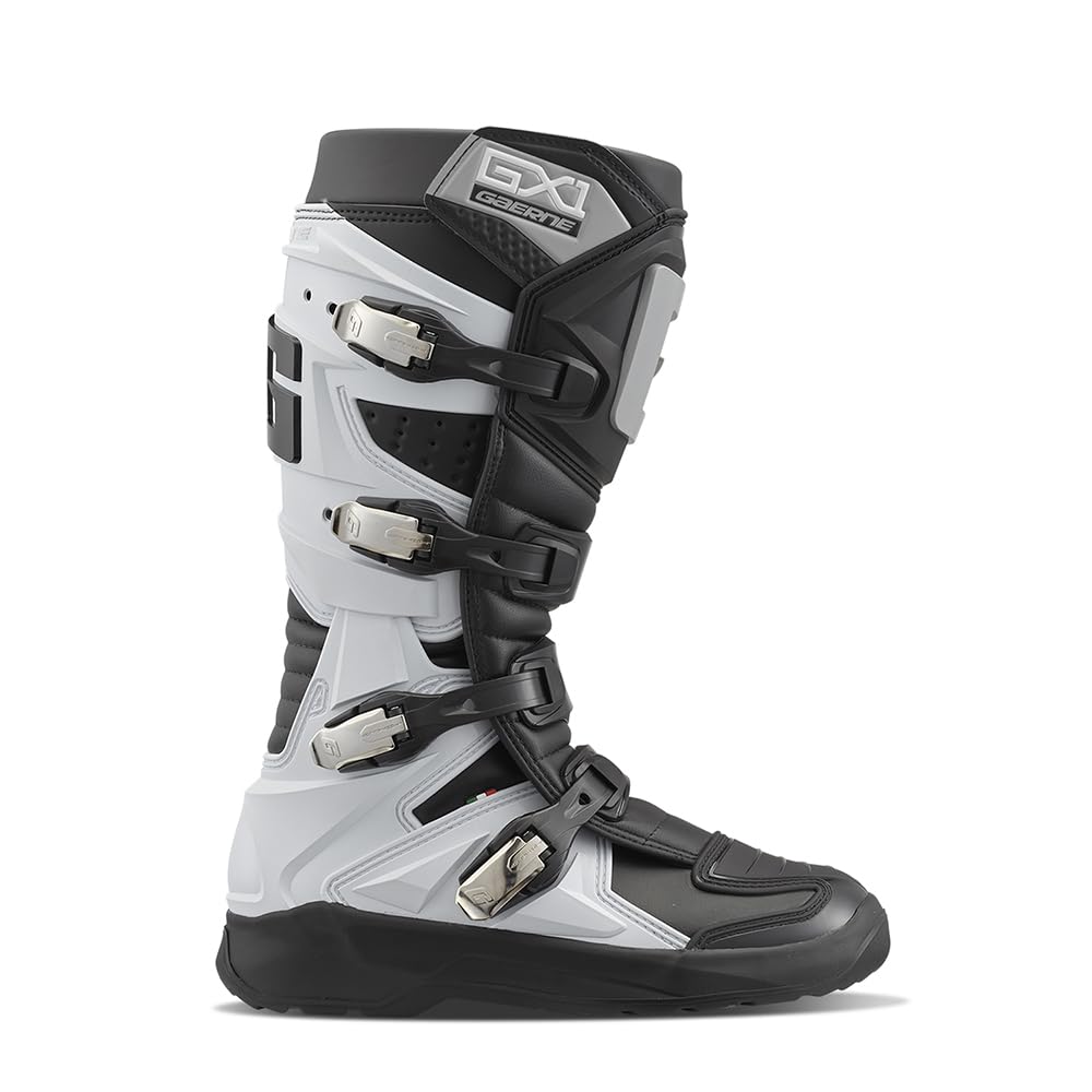 Gaerne GX1 Evo Buty motocrossowe, czarny/biały/szary, 41