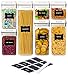Airtight Food Storage Containers Set , Kitchen & Pantry Organization - BPA Free Plastic Dry Food Storage Containers With Easy Lock Lids - Stackable Sugar, Flour & Cereal Canisters With Labels & Marker