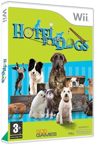 Hotel For Dogs (Wii) : gérez votre propre pension et prenez soin de chiens adorables.
