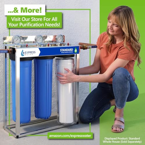 Image of Express Water 3 Year Reverse Osmosis System Replacement Filter Set - 23 Water Filters with 50 GPD RO Membrane, Carbon GAC, ACB, PAC Filter, Sediment SED Filter - 10 inch Size