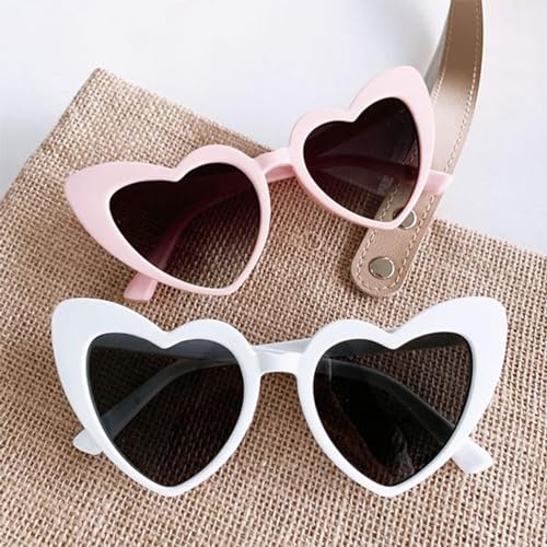 10 Pairs Heart Shaped Sunglasses for Women Fun Heart Glasses Pack for Bride Bachelorette Party Favors Gifts4