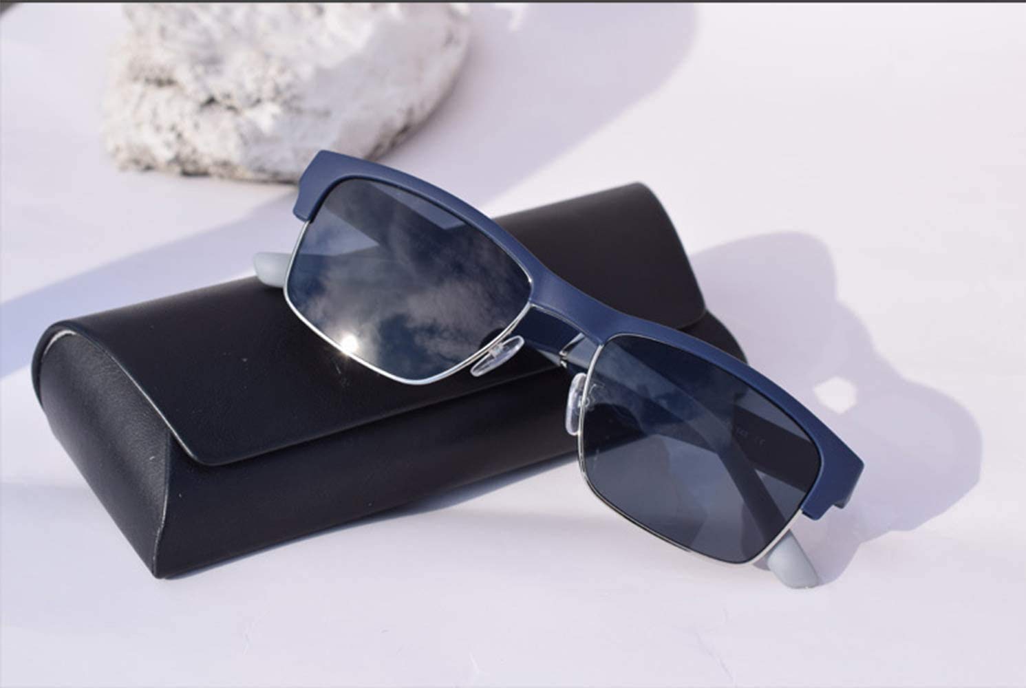 Smart Wireless Bluetooth Audio Gafas de Sol, Anti-Ultravioleta y luz polarizada, Adecuada para Conducir/Deportes/Viajes