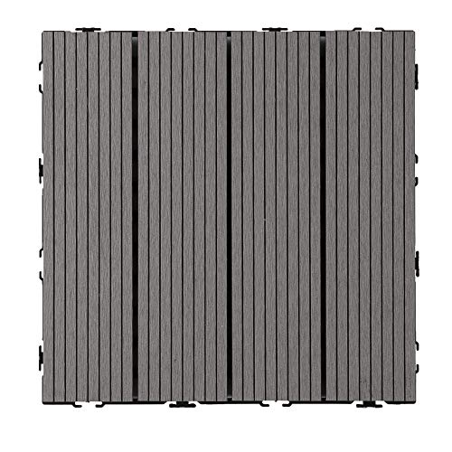 Loseta composite maciza base pl�stica 300x300 mm. (caja:11 uds, 1 m)