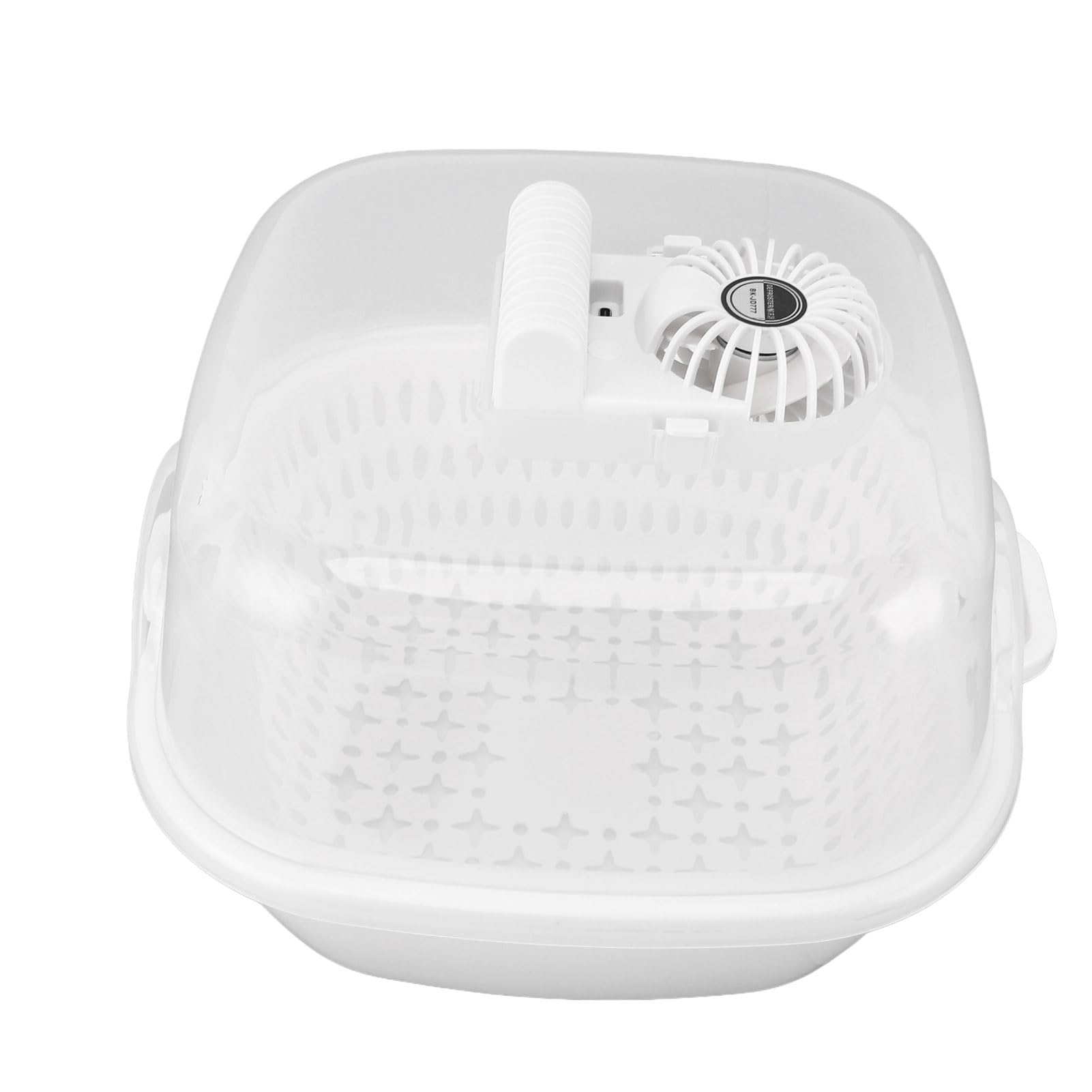 gernie Food Preservation Defroster, 2 in 1 Defrosting Tray Large Capacity Meat Thawing Machine with Double Layer Drain Household UV Thawing Defrosting Machine for Frozen Meat Chicken Fish