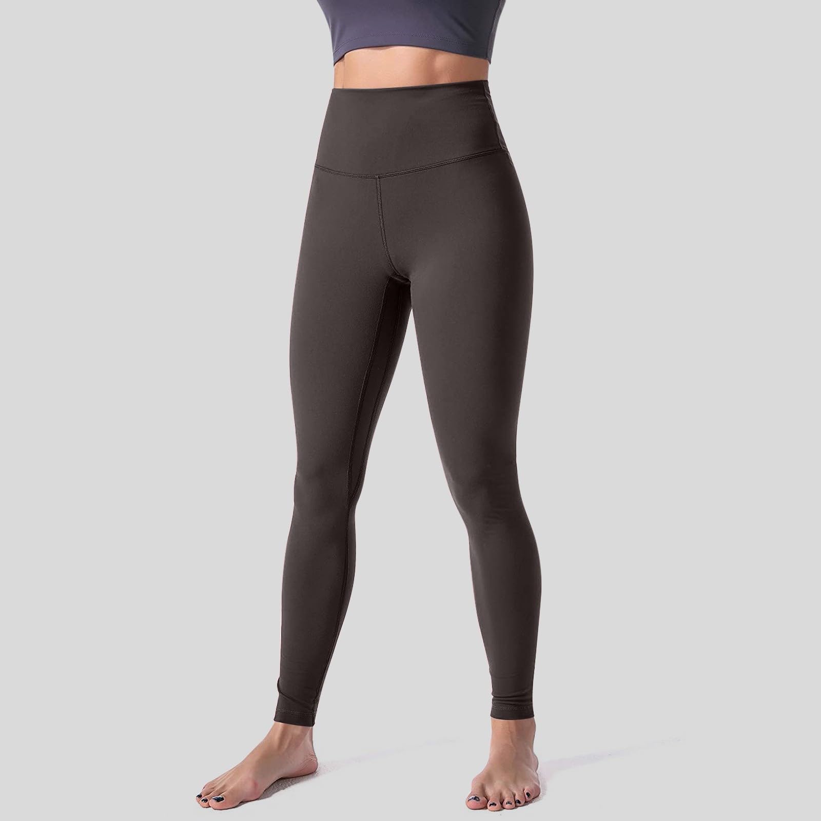 Leggings de cintura alta para mujer, suaves, elásticos, con control de abdomen, talla grande, pantalones deportivos para entrenamiento, gimnasio, yoga