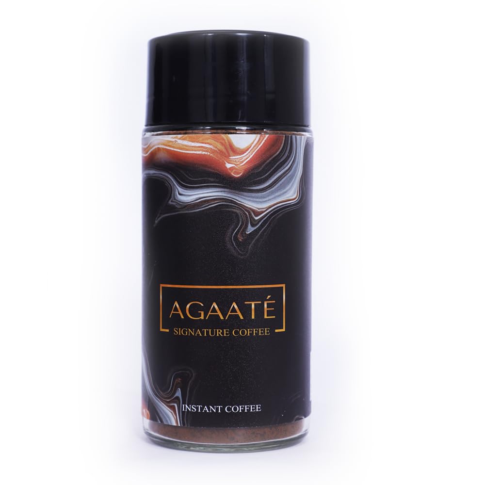 Agaate Signature Instant Coffee | 100% Pure Coffee | Microground Technology | Ready in Seconds | Makes 50 Cups | 100gm (B0DBHF79C4) Amazon Price History, Amazon Price Tracker