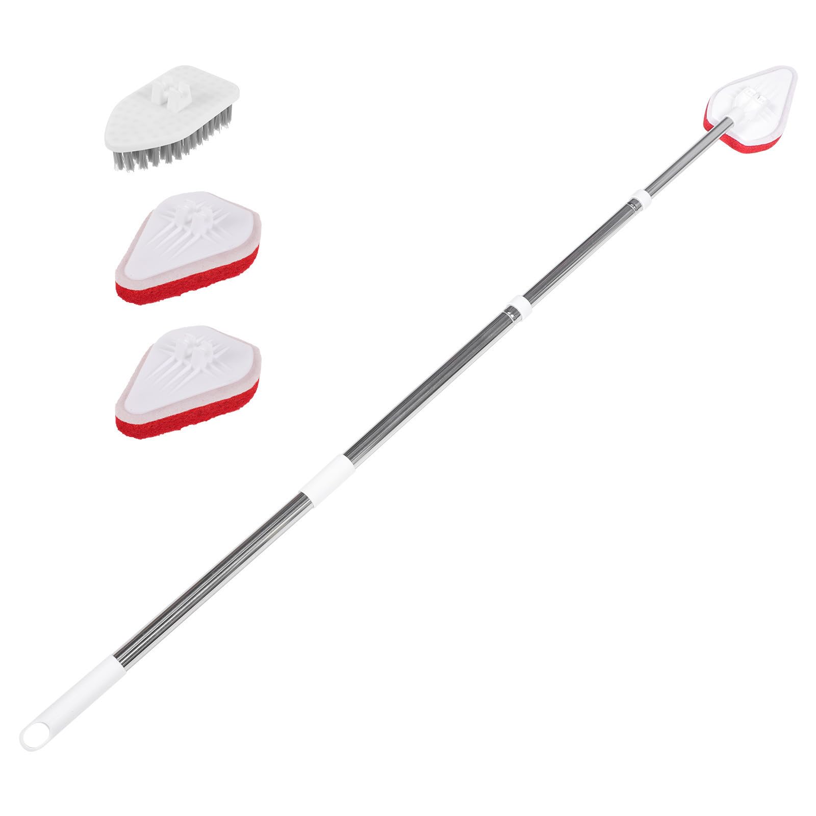 Gadpiparty Cepillo de Limpieza para Suelos con Mango Extensible, 1 Juego